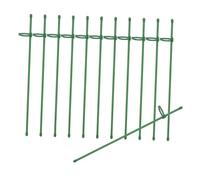Milisten Tuteurs de Support pour Plantes Grimpantes Lot de 12 Sets de Tuteurs Décoratifs en pour Fleurs et Plantes de Jardin aux Intempéries et Facile à Installer
