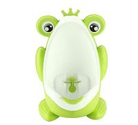 Milisten Urinoir Pour Bébé Garçon Multifonction Murale, Urinoir Grenouille Vert, Installation Murale Facile, Apprentissage Propreté, Pot Tout-petit, Gain De Place, Kit Mural Complet