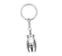 Milisten Urne Miniature pour Cendres Animaux Clé USB Porte Clés Durable avec Bouchon Vissable Souvenir pour Animaux de Compagnie Ornement Décoratif