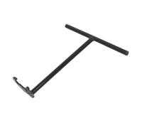 Milisten Valve Wrench Manual Carbon Steel Tool For Industrial Ibc Tanks Butterfly And Ball Valves With Dual Handle Leverage For Water Shut Off And Spring Hook Puller