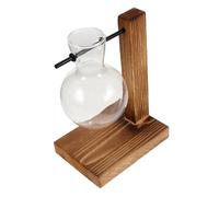 Milisten Vase Decoratif Table a Manger Vase Végétal Hydroponique Récipient en Terrarium en Verre en Verre