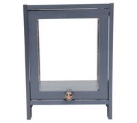 Milisten Vitrine Acrylique Transparente pour Figurines, Boîtes Acryliques pour Exposition, Modèle D’Une Couche 30 Cm, Rangement Anti-poussière pour Collection de Jouets et Objets