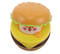 Milisten Voiture Burger à pour Garçon Fille Design Cartoon Corgi Pression Simple Cadeau pour Fêtes et