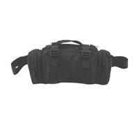MILITAIRE ARMÉE VOYAGE TAILLE UTILITAIRE HIP PACK VOYAGE SAC 7 POCHES NOIR