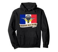 Militaire Saint-Michel patron Parachutiste France armée Sweat à Capuche