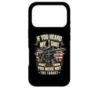 Militaire Sniper If You Heard My Shot You Were Not Target Coque pour iPhone 17 Pro