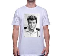 Militaire - Tshirt Johnny Hallyday Homme