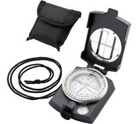 Military Compass Professional Navigation Compass With Carry Bag Waterproof Pocket Compass For Hunting Camping Hiking Outdoor Activities