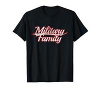 Military Family Armed Forces Patriotic Home Vintage Varsity T-Shirt