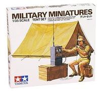 Military Miniatures - Ensemble de tente - Échelle 135 militaires - Tamiya G