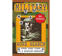 Military Word search puzzle book: Word searches with easy to read print bout Military, Army, Air Force and Navy and more. | 6×9 inches, 10 pages | ... idea for Holidays, Vacations and Free time