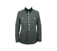 Militaryharbor WW2 WWII German Heer M27 Officer artillery Gabardine piped service tunic jacket I-6XL