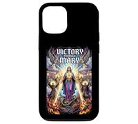 Militia of The Immaculata St Maximilian Kolbe Catholic Mary Coque pour iPhone 12/12 Pro