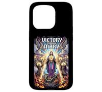 Militia of The Immaculata St Maximilian Kolbe Catholic Mary Coque pour iPhone 15 Pro