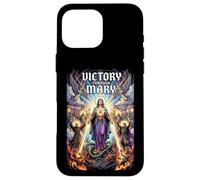 Militia of The Immaculata St Maximilian Kolbe Catholic Mary Coque pour iPhone 16 Pro Max
