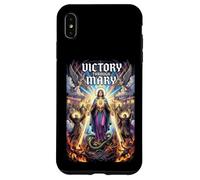 Militia of The Immaculata St Maximilian Kolbe Catholic Mary Coque pour iPhone XS Max