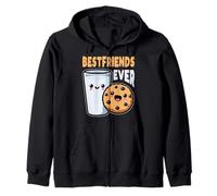 Milk and Cookies Bestfriends Ever Funny Biscuit Baker Sugar Sweat à Capuche