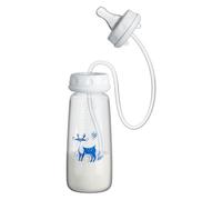 Milk Bottle,240ml Leakproof Portable Hands-Free,Anti-Colic Feeding Botttle Milk Sippy Cup | for Boys Girls Indoors Outdoor Home Bedroom Living Room Hotel Travel Campings