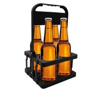 Milk Bottle Holder - 32 x 19 x 18 cm Foldable Drink Carrier | Porte-bouteilles de porte-bouteilles | 1 x Easy To Carry Wine Beer Rack Basket Cup Carrier For Gym, Training, School, Outdoor, Trips