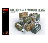 Milk Bottles & Wooden Crates - 1:35e - Miniart G