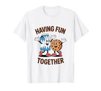 Milk & Cookies Meilleurs Amis Qui s'amusent T-Shirt