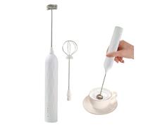 Milk Frother - Handheld Foam Maker | Wand Drink Mixer | Small Drink Mixer and Cold Foam Maker for Coffee Electric Stirrer Rechargeable Egg Beater Electric Whisk Hand Frother