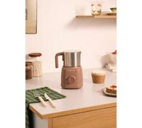 MILK FROTHER RETRO - Mousseur Et Chauffe-lait Avec Carafe Amovible Moka