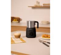 MILK FROTHER RETRO - Mousseur Et Chauffe-lait Avec Carafe Amovible Noir