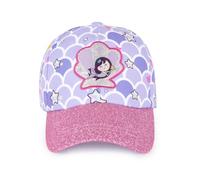 Milk&Moo Petite sirène à paillettes pour fille de 4 à 6 ans - Bonnet d'été réglable et respirant