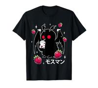 Milk-Shake à la Fraise Mothman Kawaii Cryptid T-Shirt