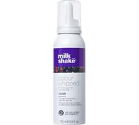 Milk Shake Colour Whipped Cream Violet 100ml, mousse capillaire aux extraits de fruits bio, déja-in pour une couleur intense et durable