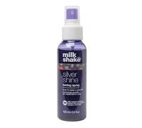 milk_shake | Silver Shine Toning Spray 100 ml, Spray spécifique anti-jaune pour cheveux blonds ou gris, avec pigment violet, Made in Italy