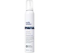 Milk_Shake Silver Shine Whipped Cream après-shampooing sans rinçage pour les cheveux blonds platine et gris 200 ml