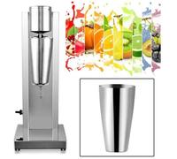 Milk shaker 650ml, milk blender protein shaker pour smoothies crémeux, protéines, cocktails, milk-shakes ou smoothies