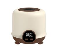 Milk Shaker, Milk Mixer, Automatic Noiseless Operating Intelligent Design Led Display Fast Charging Easy Handling Compact Size, Baby Food Mixer for Kids, 6.02x5.71x5.71inches
