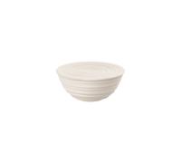 Milk White BOL AVEC COUVERCLE "TIERRA" M