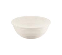 Milk White BOL AVEC COUVERCLE "TIERRA" XL