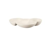 Guzzini Plat pour apéritif Tierra Blanc lait 29,5 x 21,4 x h5,2 cm 171200156