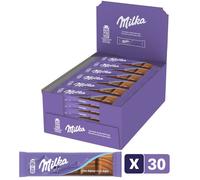 Milka - 1 Présentoir de 30 barre de Chocolat au Lait - (30x45g)