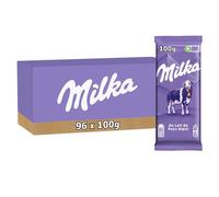 Milka - 96 tablettes de chocolat Au Lait du Pays Alpin - (96x100g)