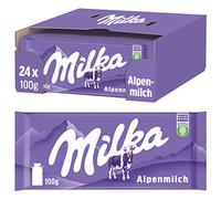 MILKA Alpes Lait, 24er Pack (24 x 100 g)