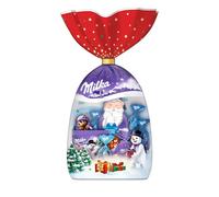 Milka - Assortiment de Chocolats au Lait du Pays Alpin - Chocolats de Noël - 1 Sachet 126 g