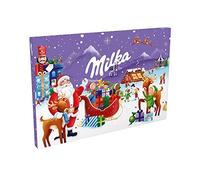 Milka Calendrier de l'Avent contenant un mélange de crème au chocolat au lait 200 g