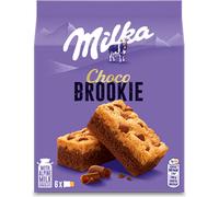 Milka Choco Brookie gâteau au chocolat emballé avec des pépites de chocolat 132g