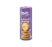 Milka Choco Pause - Biscuits Fourrés au Chocolat au Lait - Idéal en Pause Goûter - Lot de 3 Packs (260 g)
