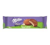 MILKA - CHOCO SUPREME - 1 Paque de 6 Choco Suprême - Gaufrettes Croustillantes Enrobées de Chocolat Milka et Fourrage Goût Noisette - Idéal pour le Goûter des Enfants - 150g