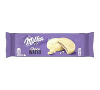 Milka Choco Suprême Biscuits Gaufrettes enrobés au Chocolat Blanc 180g