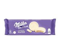 MILKA - Choco Supreme Blanc 180G : La douceur du chocolat blanc dans une gaufrette croustillante. - Lot De 4 - Vendu Par Lot