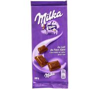 Milka Tablette de chocolat au lait alpin – 200 g