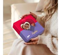 Milka Chocolat personnalisé - Coeur personalisé avec prénom et texte (3D Cœurs Milka -110 grammes)